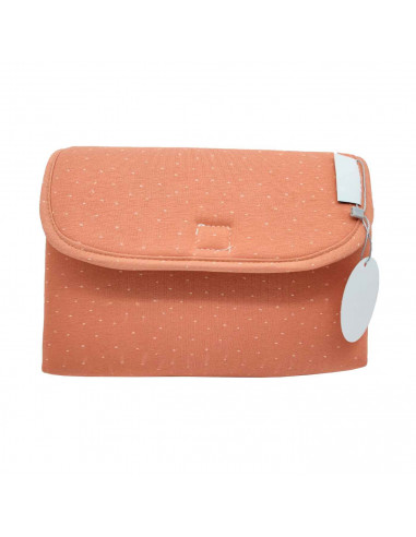 Tradineur - Cambiador de viaje - Estampado Explorer- Garantiza el confort del bebé y un cambio rápido - 52 x 32 cm