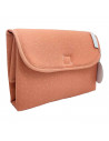 Tradineur - Cambiador de viaje - Estampado Explorer- Garantiza el confort del bebé y un cambio rápido - 52 x 32 cm
