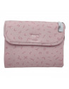 Tradineur - Cambiador de viaje - Estampado Llama - Garantiza el confort del bebé y un cambio rápido - 52 x 32 cm