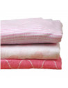 Tradineur - Pack de Muselinas para bebé - Muselinas para Bebés Recién Nacidos - 100% Algodón - Diseñado para niña - 80 x 70 cm