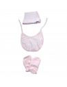 Tradineur - Conjunto de 5 piezas para bebé - Ideal para recién nacidos - Fabricado en algodón - Garantiza el confort del bebé -