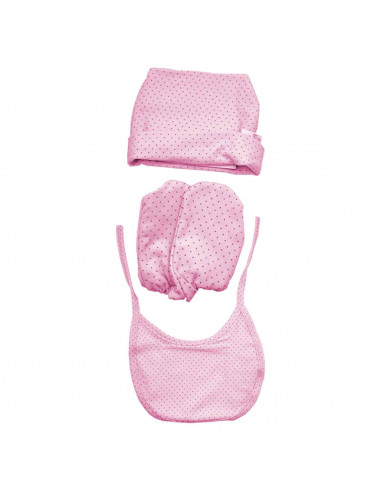 Tradineur - Conjunto de 5 piezas para bebé - Garantiza el confort del bebé - Ideal para recién nacidos - Fabricado en algodón -