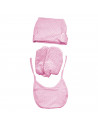 Tradineur - Conjunto de 5 piezas para bebé - Garantiza el confort del bebé - Ideal para recién nacidos - Fabricado en algodón -