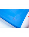 Tradineur - Coche deportivo hinchable infantil para piscina, vehículo acuático inflable flotante para niños, incluye parche de r