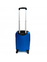 Tradineur - Maleta de viaje rígida 4 ruedas de abs, trolley, dura y ligera, cerradura de combinación numérica, estudiantes - Azu