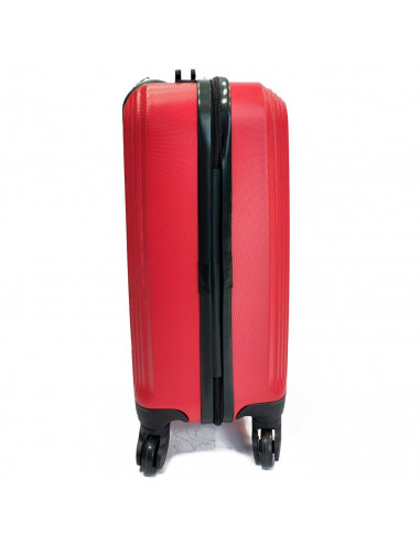 Tradineur - Maleta de viaje rígida 4 ruedas de abs, trolley, dura y ligera, cerradura de combinación numérica, estudiantes - Col