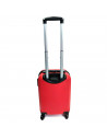 Tradineur - Maleta de viaje rígida 4 ruedas de abs, trolley, dura y ligera, cerradura de combinación numérica, estudiantes - Col