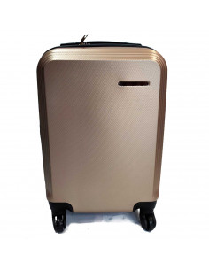 Tradineur - Maleta de viaje rígida 4 ruedas de abs, trolley, dura y ligera, cerradura de combinación numérica, estudiantes - Col