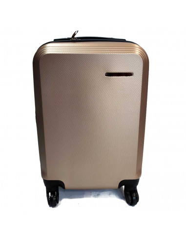 Tradineur - Maleta de viaje rígida 4 ruedas de abs, trolley, dura y ligera, cerradura de combinación numérica, estudiantes - Col