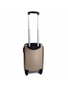 Tradineur - Maleta de viaje rígida 4 ruedas de abs, trolley, dura y ligera, cerradura de combinación numérica, estudiantes - Col