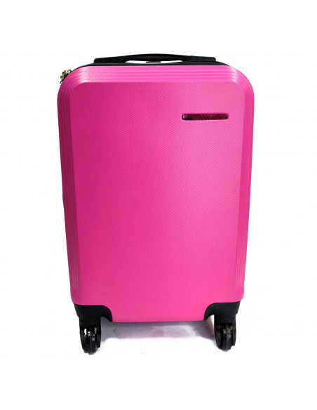 Tradineur - Maleta de viaje rígida 4 ruedas de abs, trolley, dura y ligera, cerradura de combinación numérica, estudiantes - Col