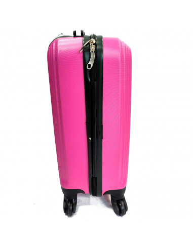 Tradineur - Maleta de viaje rígida 4 ruedas de abs, trolley, dura y ligera, cerradura de combinación numérica, estudiantes - Col