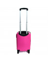 Tradineur - Maleta de viaje rígida 4 ruedas de abs, trolley, dura y ligera, cerradura de combinación numérica, estudiantes - Col