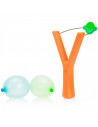 Tradineur - Lanza globos de agua, incluye 10 globos de agua y boquilla, juguete refrescante para exterior, verano, niños, 20 x 1