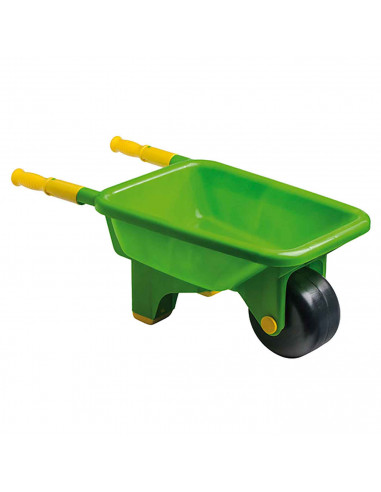 Tradineur - Carretilla de Playa de plástico, Juguete Infantil para Jugar en la Arena, Parque, jardín, Regalo para niños, 26 x 35