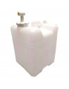 Tradineur - Bidón de plástico de 26 L de capacidad - Almacenamiento de líquidos - Incluye grifo y cierre hermético - Apto para u