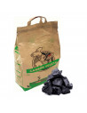 Tradineur - Saco de 3 kg de Carbón Vegetal - Ideal para la barbacoa al aire libre - ¡Combina este carbón con pescado, ternera, c