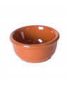 Tradineur - Pack de 4 cuencos de barro para salsa - Ideal para preparar salsa o servir pequeños aperitivos - 3,5 x 7 cm 