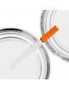 Tradineur - Pack de 3 ceniceros de Vidrio - Cenicero de Cristal Transparente para Cigarrillos - Ceniceros Exterior para Uso Priv