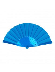 Tradineur - Abanicos plegables orientales - Fabricado en poliéster - Ideal para boda, fiestas, bautizos o cosplays. - 23 cm