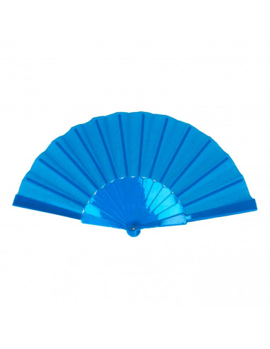 Tradineur - Abanicos plegables orientales - Fabricado en poliéster - Ideal para boda, fiestas, bautizos o cosplays. - 23 cm