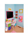 Tradineur - Papelera infantil decorada de plástico, cubo de basura para estudio, dormitorio de niños (Modelo "Let's Fly", 25,5