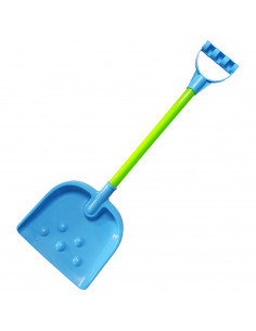 Tradineur - Pala de playa gigante de plástico, juguete infantil para jugar en la arena, parque, jardín, regalo para niños, 65 cm