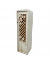 Tradineur - Caja de madera para botellas - Caja de almacenamiento decorativa - Madera 100% natural, fabricación artesanal. - 35
