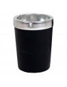 Tradineur - Ceniceros de plástico - Cenicero ideal para exterior para Uso Privado y gastronomía - Ø 10 cm - Color Gris