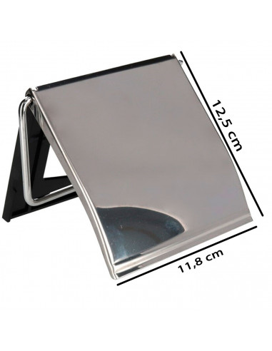 Tradineur - Portarrollos de pared para papel higiénico, acero inoxidable, soporte para papel de baño, aseo, sencillo, minimalist