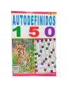Tradineur - Pack de 4 autodefinidos clásicos, pasatiempos para adultos, incluyen soluciones al final, aficiones, verano, números