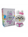 Tradineur - Reloj infantil analógico, despertador con diseño de conejo - Multifunciones - Fabricado en plástico resistente - 20
