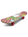 Tradineur - Skateboard para niños y jóvenes - Fabricado en madera - Compacto y resistente, divertido de conducir - 14,5 x 58,2 c