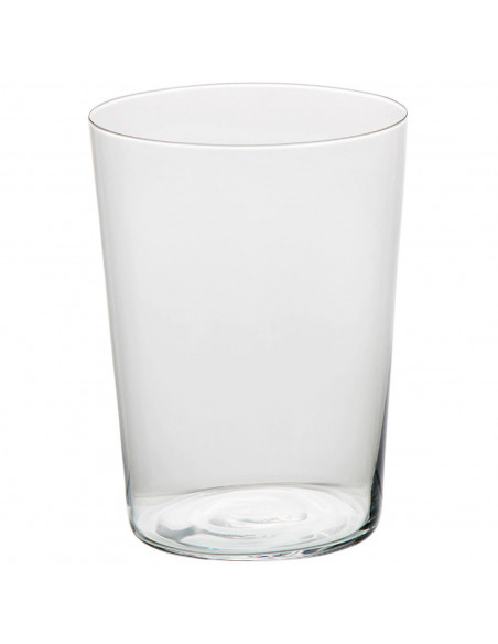 Tradineur - Set de 12 vasos de sidra, cristal, aptos para lavavajillas y microondas, servir agua, bebidas, refrescos, 12 x 9 cm,