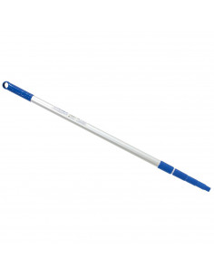 Tradineur - Palo para distintos usos, mango telescópico de hasta 3 m de aluminio. Extensible 3 metros con rosca. Limpieza profes