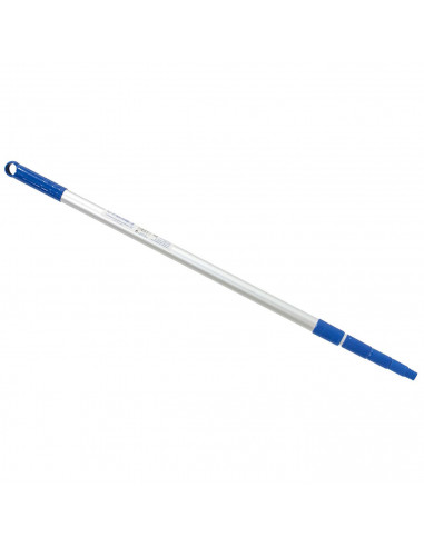 Tradineur - Palo para distintos usos, mango telescópico de hasta 3 m de aluminio. Extensible 3 metros con rosca. Limpieza profes