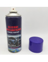 Tradineur - Spray abrillantador de silicona para salpicadero y volante de coche, moto, vehículos, brilla, protege y lubrica, 450
