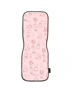 Tradineur - Colchoneta, Silla Paseo, Transpirable verano, Cojín, Silla de Paseo para el Cochecito y Asiento de Carro - Diseño an