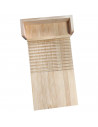 Tradineur - Tabla de madera natural para lavar ropa a mano, lavado manual, lavandería, resistente y duradera, diseño sencillo y
