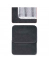 Tradineur - Juego 4 alfombras universales para coche - Alfombrillas de terciopelo, antideslizantes, resistentes, flexibles, vehí