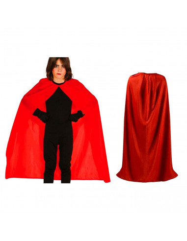 Tradineur - Capa de superhéroe infantil - Accesorio/complemento para disfraz de vampiro o superhéroe - Longitud de 100 cm - Fibr