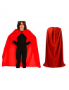 Tradineur - Capa de superhéroe infantil - Accesorio/complemento para disfraz de vampiro o superhéroe - Longitud de 100 cm - Fibr