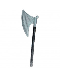 Tradineur - Hacha Vikinga - Fabricado en plástico - Apto para jóvenes y adultos - Complemento para carnaval, Halloween y celebra