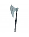 Tradineur - Hacha Vikinga - Fabricado en plástico - Apto para jóvenes y adultos - Complemento para carnaval, Halloween y celebra
