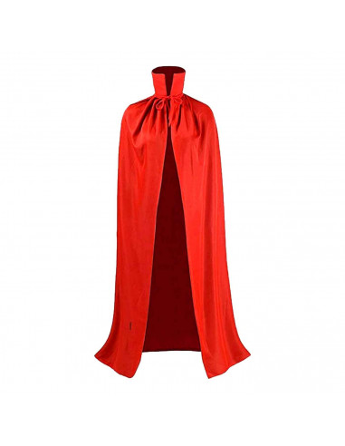 Tradineur - Capa de vampiro para adultos - Accesorio/complemento para disfraz de vampiro o supervillano - Longitud de 140 cm - F