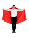 Tradineur - Capa de vampiro para adultos - Accesorio/complemento para disfraz de vampiro o supervillano - Longitud de 140 cm - F