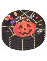 Tradineur - Set de platos de cartón desechables para Halloween - Ideal para compartir en halloween con amigos o familiares - 10