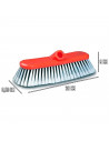 Tradineur - Cepillo lava coche - Fabricado en plástico PVC - Apto para todo tipo de superficie - Multifuncional - 9 x 26 x 9,5 c