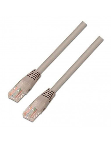 Tradineur - Cable de red Ethernet RJ45 - Fabricado en plástico y latón - Cuenta con una longitud de 20 Metros - Cable para trans