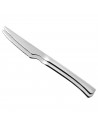 Tradineur - Set de 2 cuchillos chuleteros - Fabricado en acero inoxidable - Ideal para cortar alimentos - 22 x 1,7 x 0,6 cm